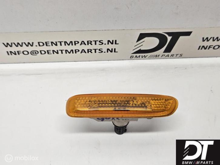 Knipperlicht spatbord rechts oranje BMW E46 63138370720, Autos : Pièces & Accessoires, Éclairage, BMW, Utilisé, Enlèvement ou Envoi