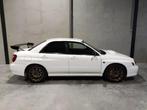 Subaru Impreza wrx spec c s202, Auto's, Subaru, Stof, Zwart, 4 cilinders, Wit