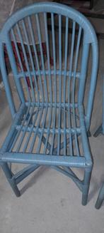 4 mooie rieten stoelen, Ophalen, Zo goed als nieuw