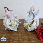 Vintage Art Nouveau stijl Plaue GDR (DDR) horende en roepend, Antiek en Kunst, Ophalen of Verzenden