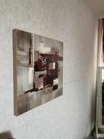 Abstract schilderij 60x60cm – gesigneerd Amy, Ophalen of Verzenden
