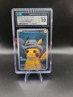 Pikachu met grijze vilthoed Van Gogh CGC 10, Hobby en Vrije tijd, Ophalen of Verzenden, Zo goed als nieuw