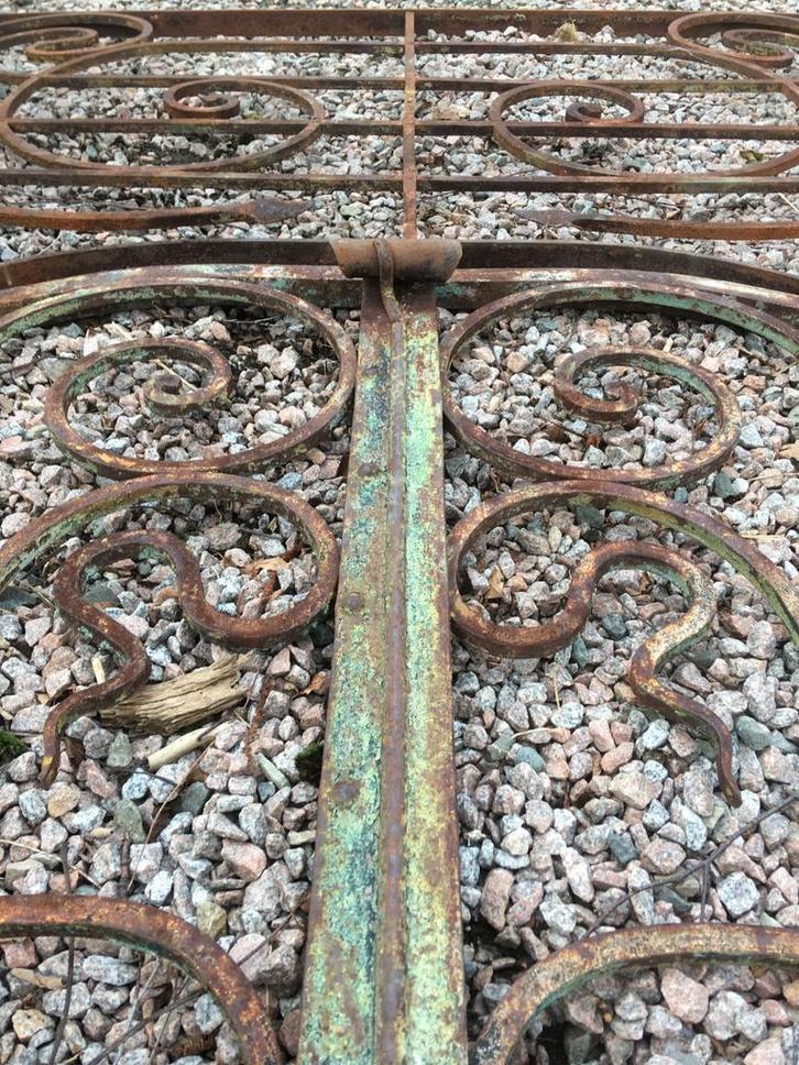 Unieke hoge 19de eeuwse tuinpoort !!!, Jardin & Terrasse, Portes de jardin, Comme neuf, Enlèvement