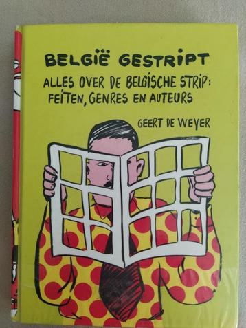 boek: België gestript + stickers "ceci n'est pas la Bande... beschikbaar voor biedingen
