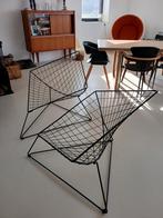 Paar Oti Ikea stoelen, Huis en Inrichting, Ophalen, Gebruikt, Twee, Zwart