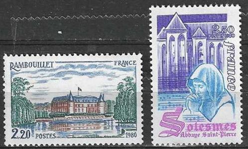 Frankrijk 1980 - Yvert 2111-2112 - Toerisme (PF), Postzegels en Munten, Postzegels | Europa | Frankrijk, Postfris, Verzenden