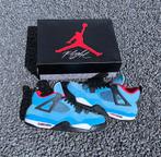 Air Jordan 4 University Blue, Kleding | Heren, Schoenen, Overige kleuren, Verzenden, Zo goed als nieuw, Sneakers