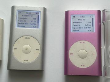iPod mini 4gb roze en grijs/zilver en roze beschikbaar voor biedingen