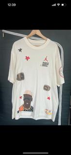 T-shirt Jordan X Maison château rouge taille L, Kleding | Heren, T-shirts, Maat 52/54 (L), Beige, Ophalen of Verzenden, Zo goed als nieuw