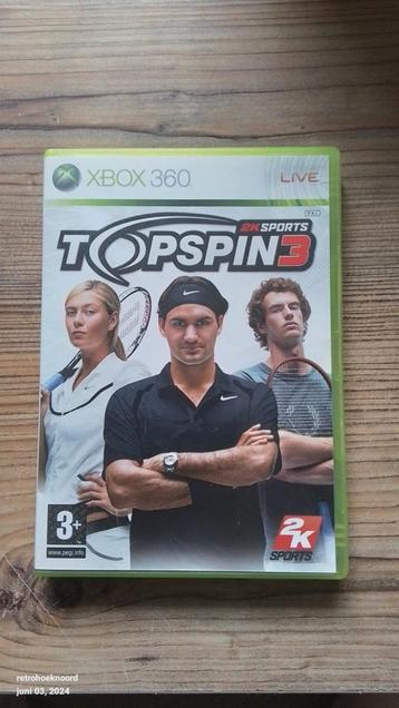 Topspin 3 - Xbox 360, Envoi, Comme neuf