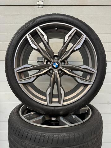 21’’ BMW X3 X4 G01 G02 IX3 VELGEN ZOMERBANDEN ORIG TPMS 718m beschikbaar voor biedingen