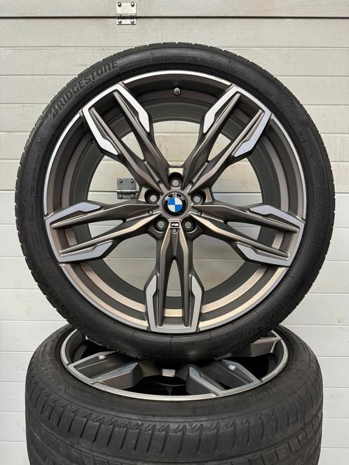 21’’ BMW X3 X4 G01 G02 IX3 VELGEN ZOMERBANDEN ORIG TPMS 718m, Auto-onderdelen, Banden en Velgen, Banden en Velgen, Zomerbanden