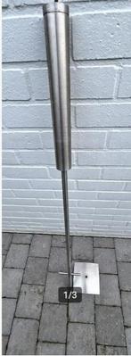 Tuin of terras sfeer verlichting, Enlèvement ou Envoi, Neuf, Inox, Lampadaire