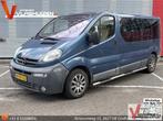 Opel Vivaro 1.9 CDTI L2H1 DC € 2.450 NETTO  | Leder | Bijrij, Auto's, Blauw, Bedrijf, Schuifdeur, Te koop