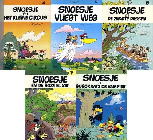 Snoesje: 5 strips, Boeken, Stripverhalen, Gelezen, Meerdere stripboeken, Ophalen