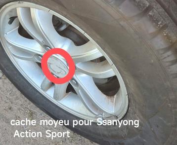cache moyeu Ssanyong Actyon Sport, Enlèvement ou Envoi, Comme neuf