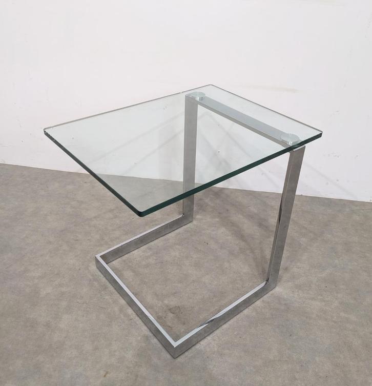 Vintage Duitse salontafel, Huis en Inrichting, Tafels | Salontafels, Glas, Ophalen