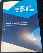 VBTL 5 - leerboek Analyse 1a: reële functies deel 1, Boeken, Schoolboeken, Ophalen of Verzenden, Gelezen, Nederlands