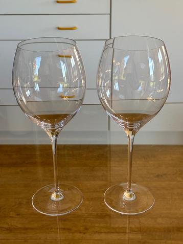 2 verres à vin en cristal Villeroy & Boch beschikbaar voor biedingen