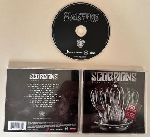 CD SCORPIONS - RETURN TO FOREVER - MEINE SCHENKER JABS, Cd's en Dvd's, Cd's | Hardrock en Metal, Zo goed als nieuw, Ophalen of Verzenden