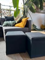 Bijzet stoelen / poefs, Huis en Inrichting, Zetels | Voetbanken en poefs, Ophalen, Minder dan 50 cm, Vierkant, Minder dan 50 cm