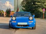 Mazda MX-5 1.6i 16v NA | Verlaagd | Vernieuwd dak | Garantie, Auto's, Zwart, 4 cilinders, Cabriolet, Blauw