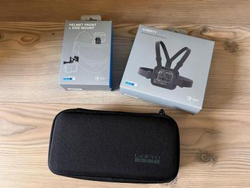 GoPro Chesty + Front en Side Helmet mount + doos beschikbaar voor biedingen