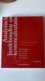 Analytisch boekhouden en kostencalculatie (vijftiende editie, Boeken, Ophalen, Nederlands, Carine Patfoort; Werner Bruggeman