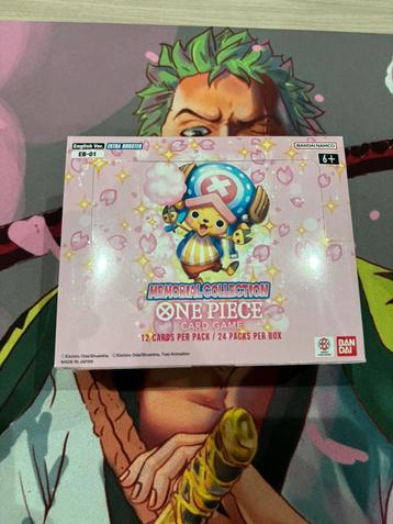 One piece trading card Memorial Collection Booster Box
