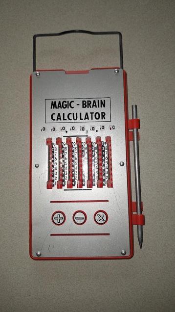 Magic Brain Calculator vintage beschikbaar voor biedingen