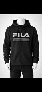 Sweat FILA noir tirette, à capuche. TS.  Bon état, Enlèvement ou Envoi, Porté
