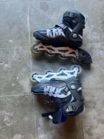 Rollers adultes - hommes, Autres marques, Rollers 4 roues en ligne, Réglable, Comme neuf