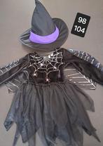 Verkleedkledij heksenjurkje halloween maat 98 104, Ophalen of Verzenden, Zo goed als nieuw
