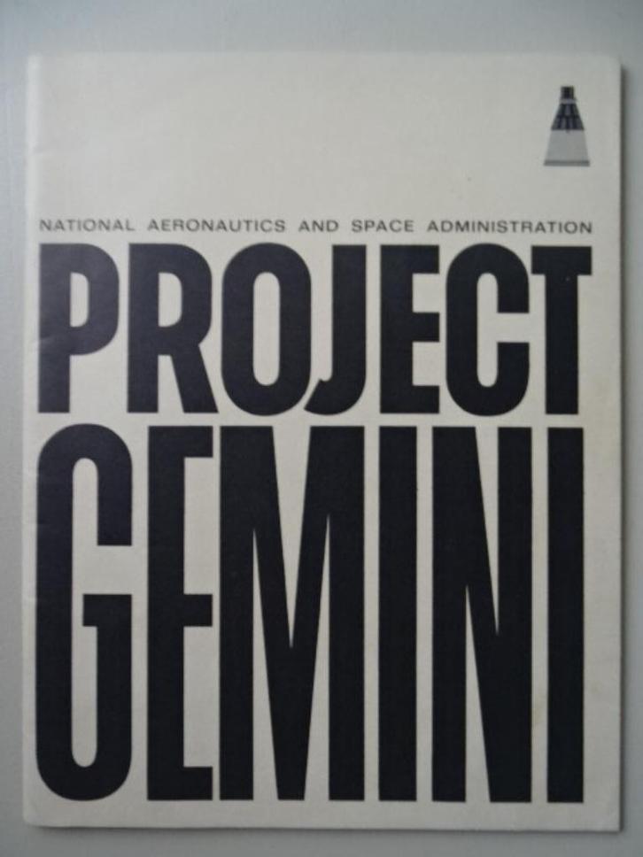 Project Gemini - officiële NASA-brochure - jaren 60, Boeken, Wetenschap, Gelezen, Overige wetenschappen, Ophalen of Verzenden