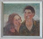 ALFONS BLOMME / JONG KOPPEL / OLIEVERF / 98x108cm / KADER, Ophalen