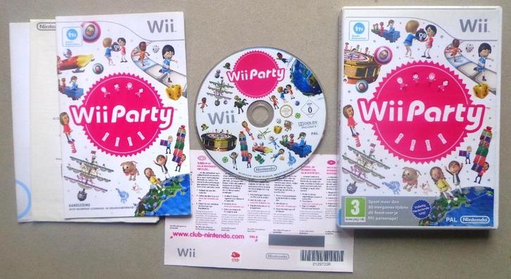 Wii Party + VIP voor de Nintendo Wii Compleet, Games en Spelcomputers, Games | Nintendo Wii, Zo goed als nieuw, Ophalen of Verzenden