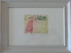 FRANCOISE DEBERDT / CHARMEUSE / KLEURETS / 27x36cm / KADER, Ophalen of Verzenden