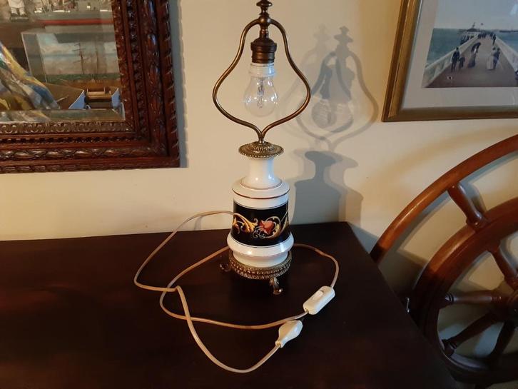 Lampe de chevet ancienne, Antiek en Kunst, Antiek | Verlichting, Ophalen of Verzenden