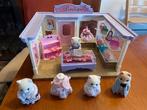 Sylvanian Boutique 5245 avec extras, Enlèvement ou Envoi, Utilisé, Maison de poupées