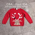 kersttrui maat 104, Gebruikt, C&A, Meisje, Trui of Vest