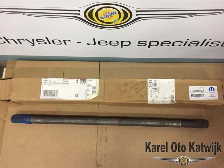 Achteras Jeep Grand Cherokee en Jeep Commander 2006-2011, Auto-onderdelen, Ophanging en Onderstel, Jeep, Gebruikt, Ophalen of Verzenden