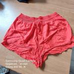Rode zomer short, Kleding | Dames, Broeken en Pantalons, Primark, Maat 42/44 (L), Kort, Zo goed als nieuw
