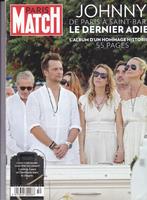 Revue Paris Match Johnny Hallyday zijn leven 1943-2017, Ophalen of Verzenden, Zo goed als nieuw