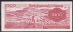 Rwanda 1000fr 1976 - UA, Timbres & Monnaies, Billets de banque | Afrique, Enlèvement ou Envoi, Autres pays, Billets en vrac