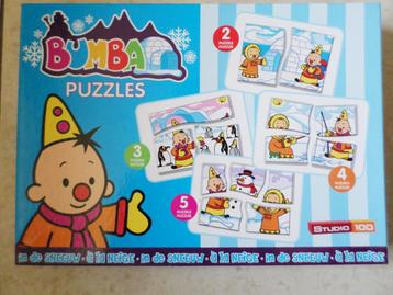 Bumba puzzels in de sneeuw  beschikbaar voor biedingen
