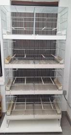 4 draadkooien van 90×40×40, Dieren en Toebehoren, Ophalen, Zo goed als nieuw, Metaal, Vogelkooi