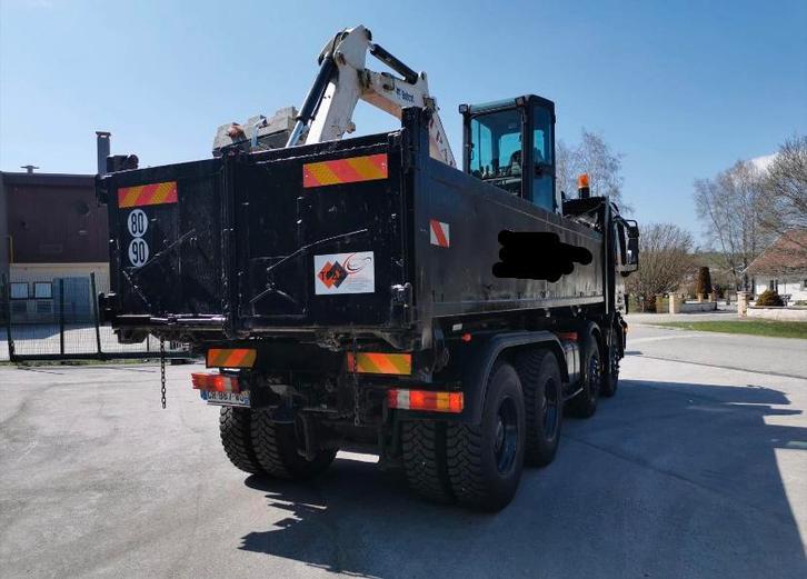 2 tracteur porteur mercedes ACTROS B3235 8 x 4, Auto's, Vrachtwagens, Bedrijf, Scania, Automaat, Ophalen