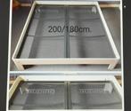 2 persoons Auping bed wit, Huis en Inrichting, Ophalen, Gebruikt, Wit, Tweepersoons