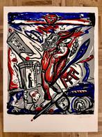 Fred Bervoets, Antiek en Kunst, Kunst | Litho's en Zeefdrukken, Ophalen of Verzenden