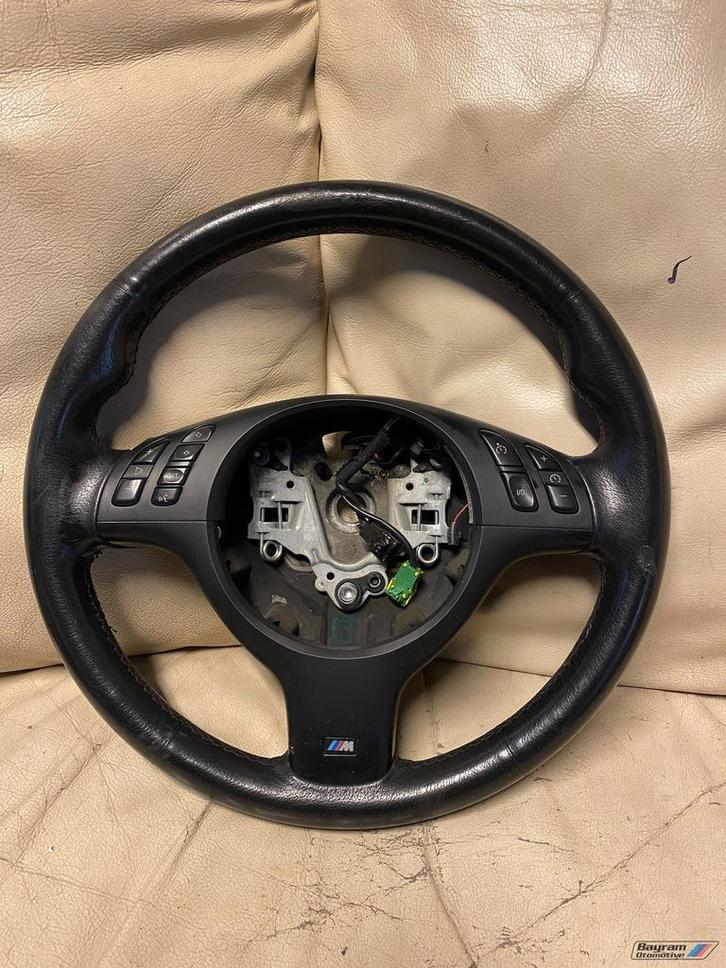 Bmw E46 E39 m3 m5 stuur mf sportstuur 3-serie 5-serie m3 x5, Auto-onderdelen, Besturing, BMW, Gebruikt, Ophalen of Verzenden